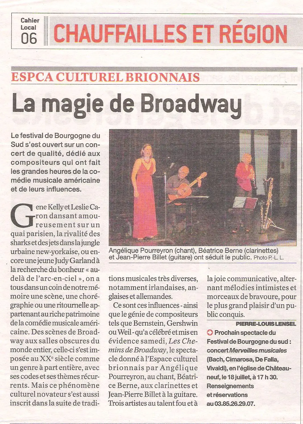 Magie de Broadway 001